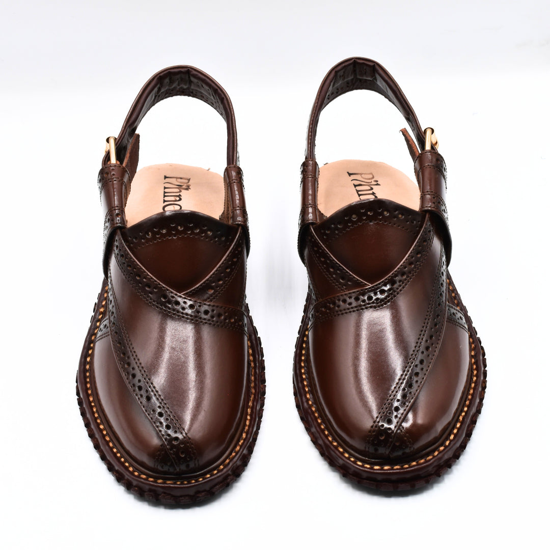 Pihno Kingra Sandal ( Dark Brown )