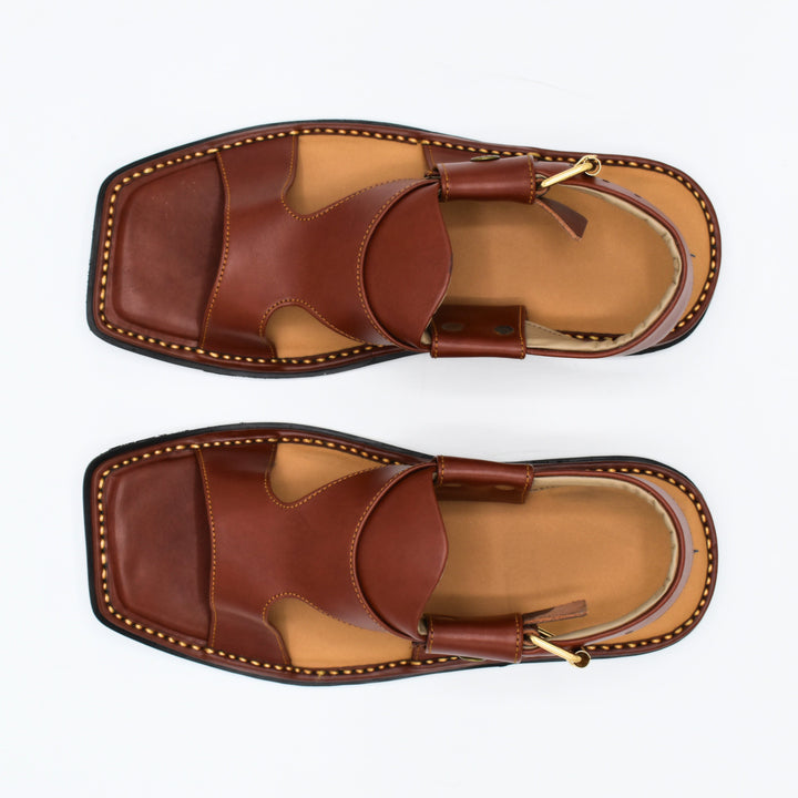 Pihno Red Panjedar Chappal