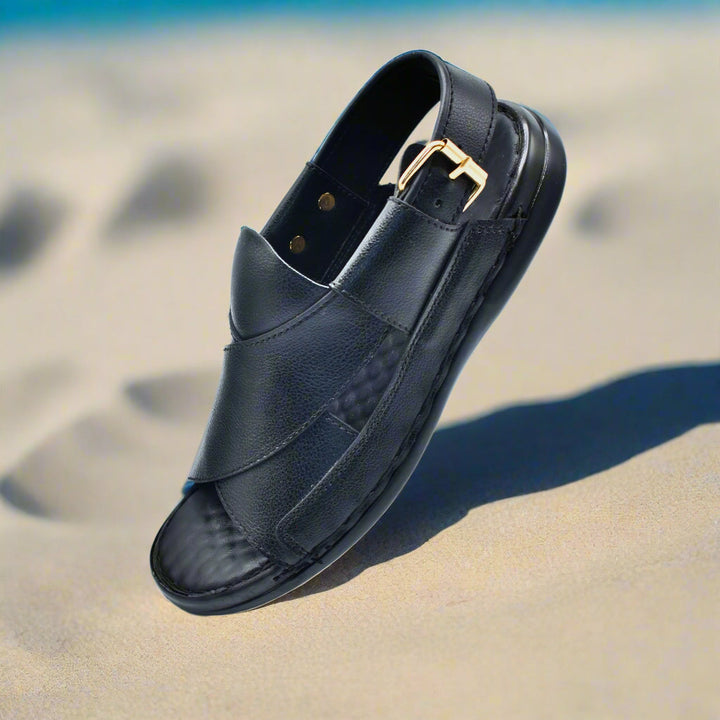 Pihno Dark Brown Medicated Sandal