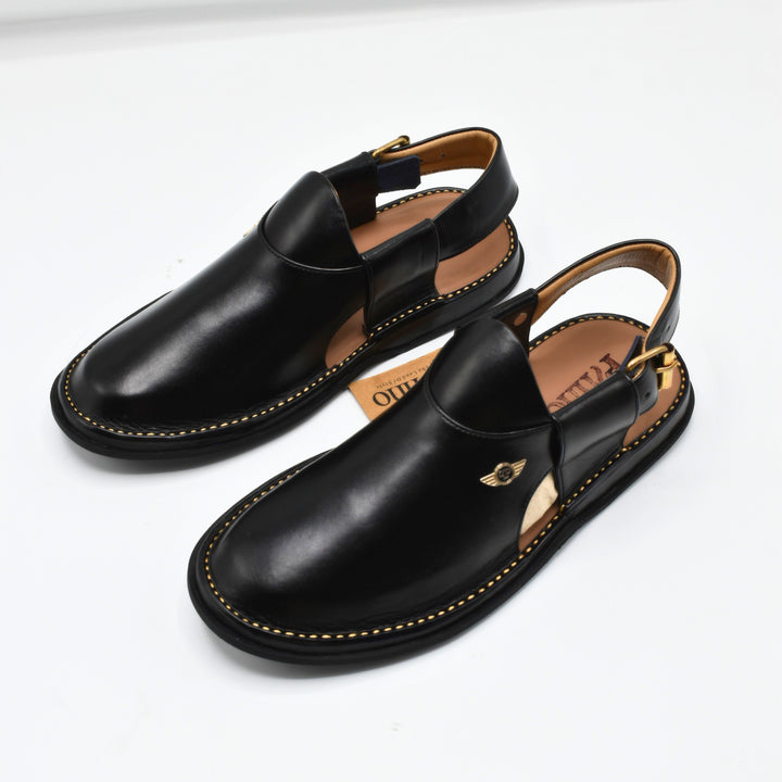 Pihno Red Brown Dolphin Sandal