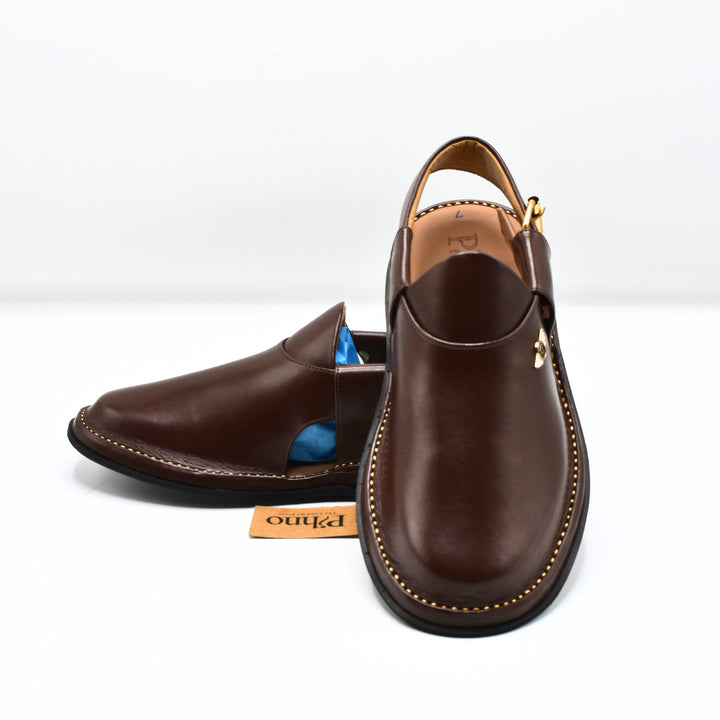 Pihno Red Brown Dolphin Sandal