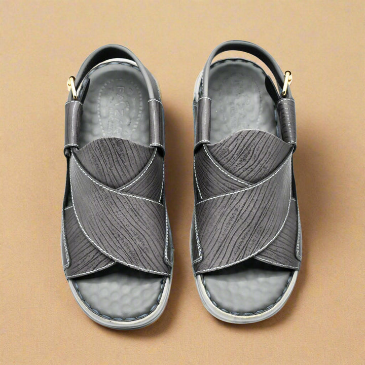 Pihno Dark Brown Medicated Sandal