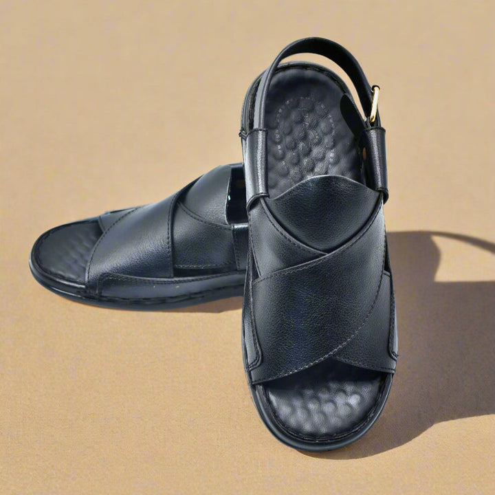 Pihno Dark Brown Medicated Sandal