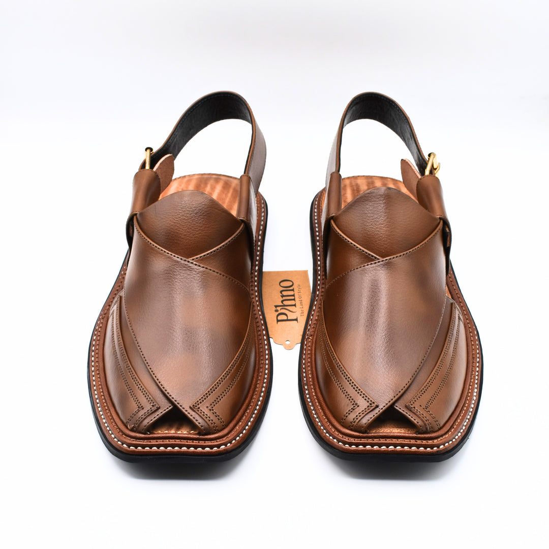 Pihno Takidar Sandal (Shade Brown )