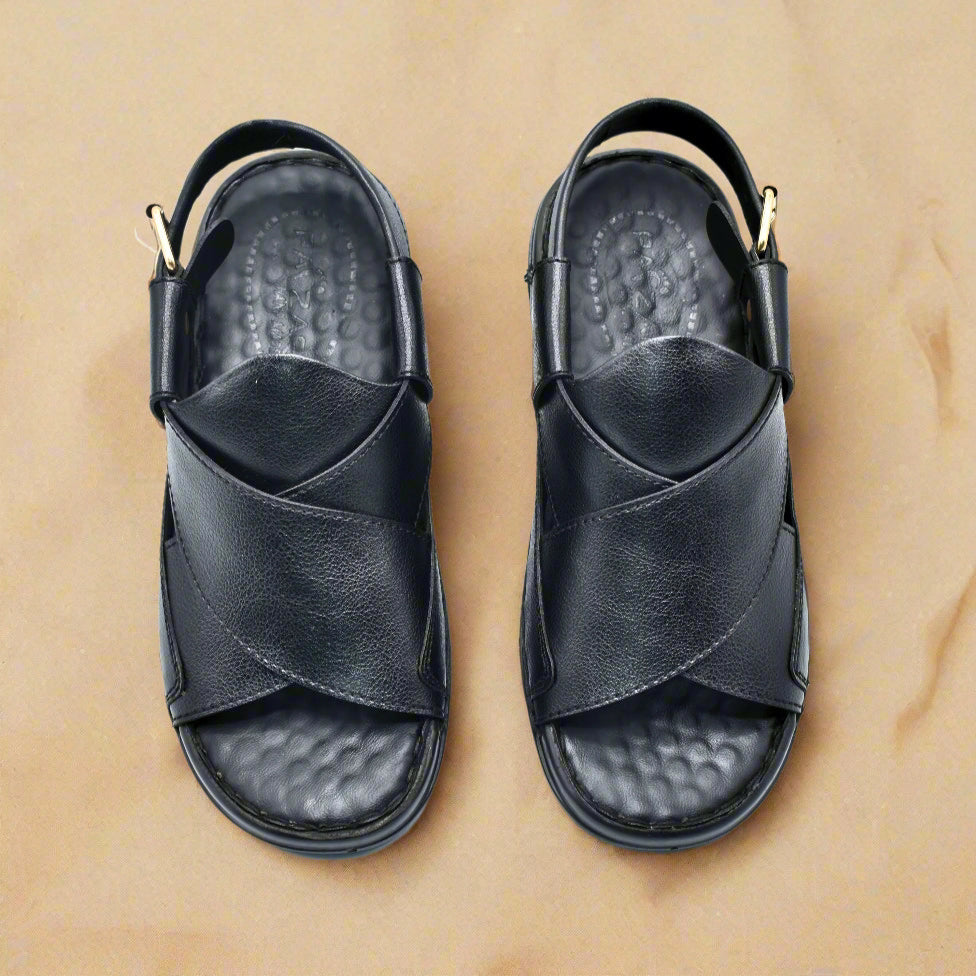 Pihno Dark Brown Medicated Sandal