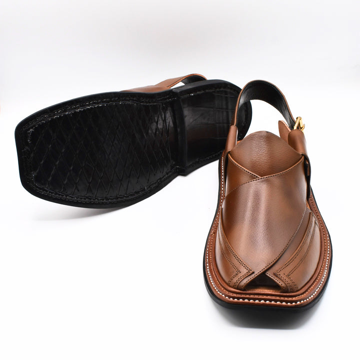 Pihno Takidar Sandal (Shade Brown )
