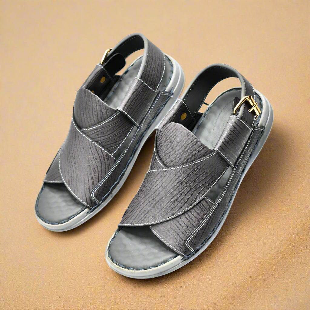 Pihno Dark Brown Medicated Sandal