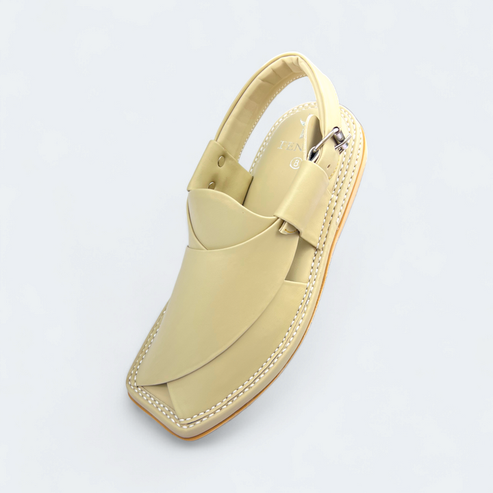 Kaptan Medicated Chappal Genuine Cream