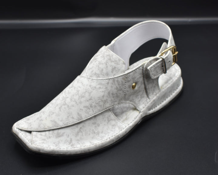 Pihno  light Brown Zardari chappal