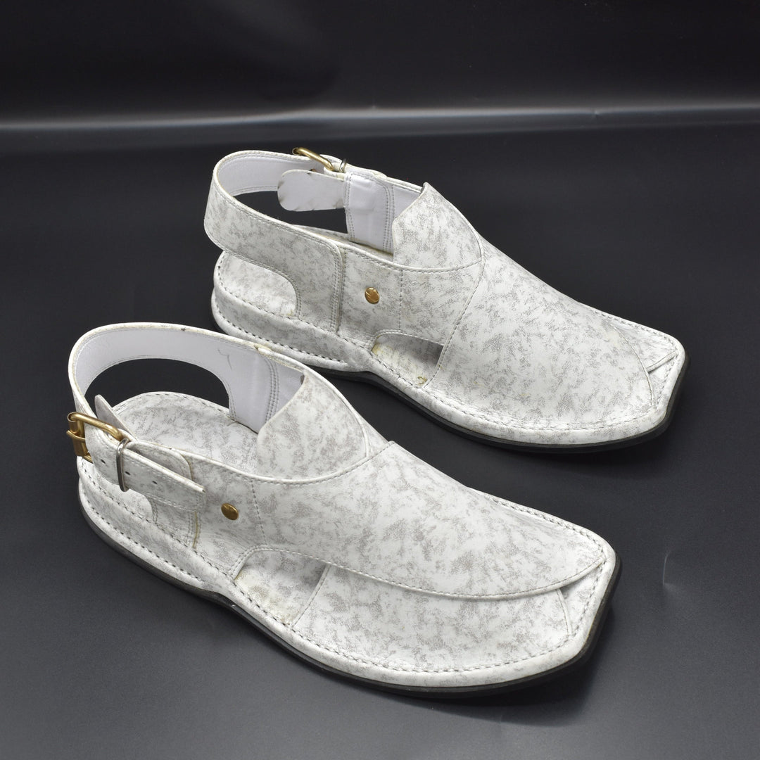 Pihno  light Brown Zardari chappal