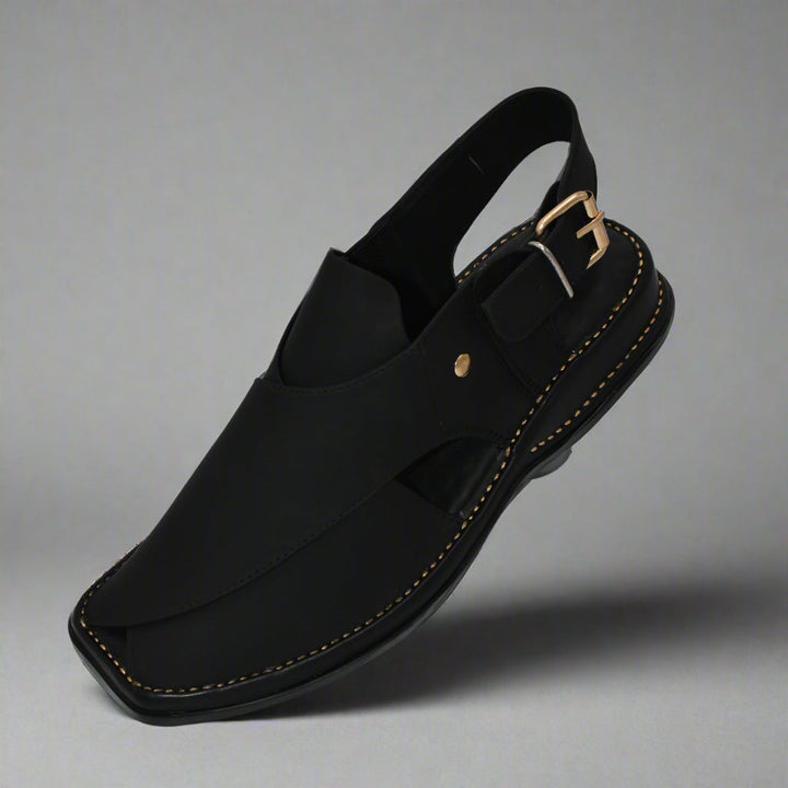 Pihno  Black Zardari chappal