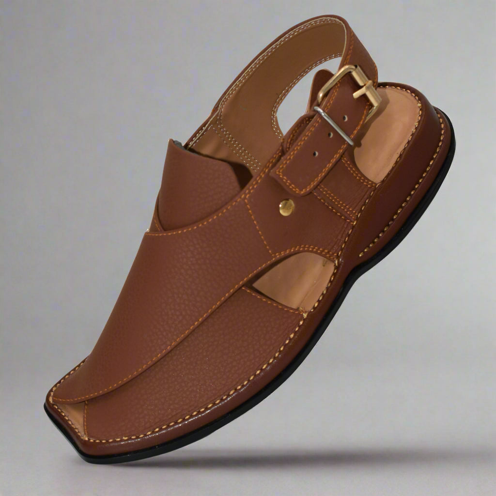 Pihno Golden Rose Zardari chappal