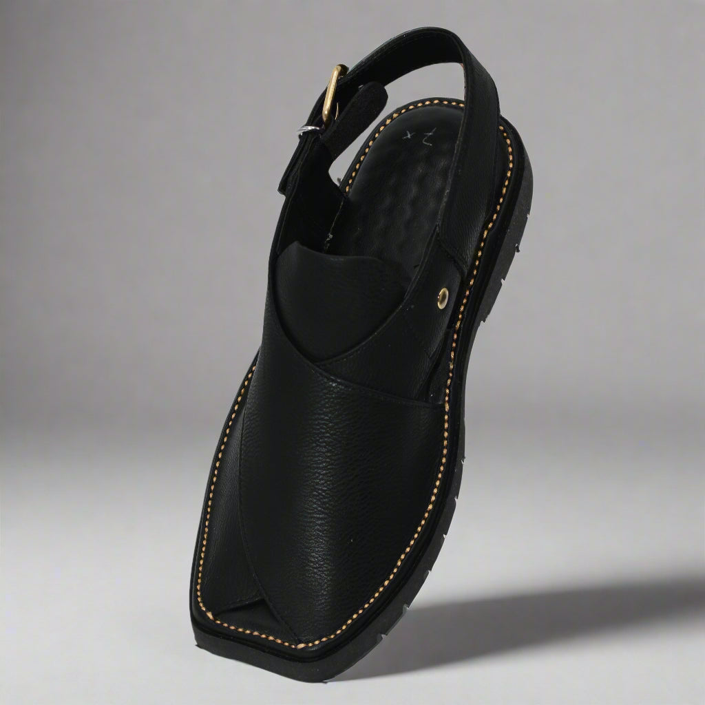 Pihno Soft Yellow Vibram Sole Zardari Chappal