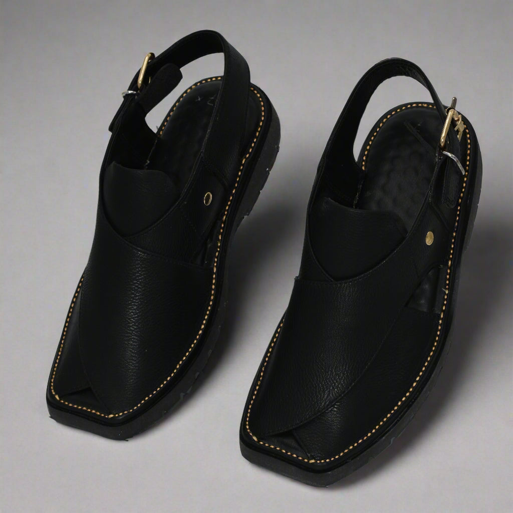 Pihno Soft Yellow Vibram Sole Zardari Chappal