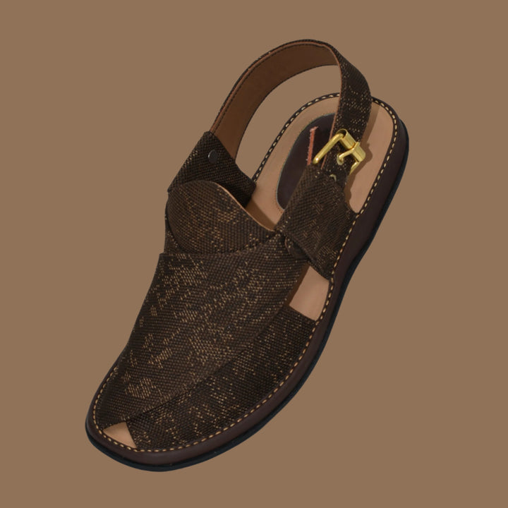 GoGo Black Fabric chappal