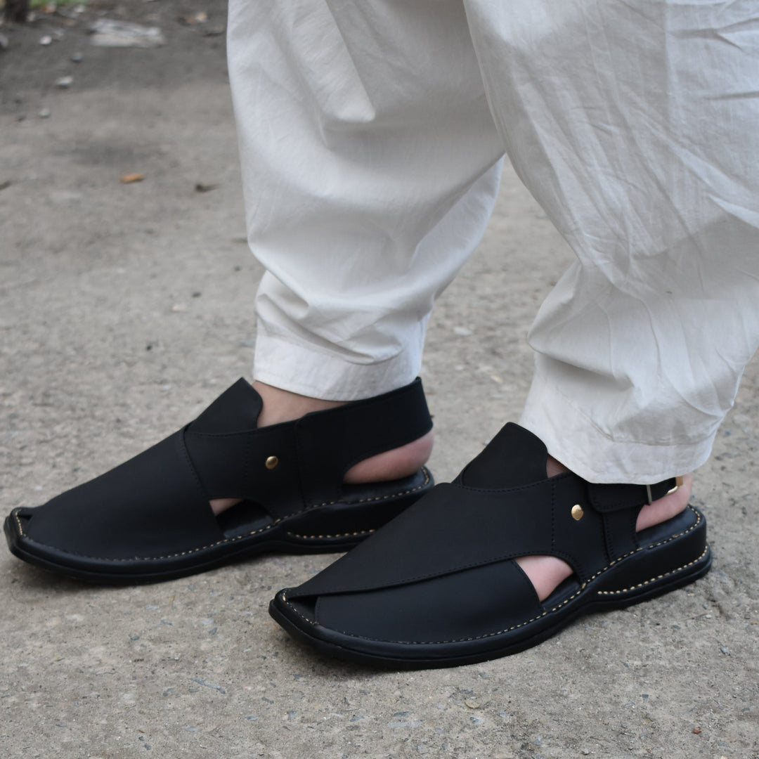 Pihno Golden Rose Zardari chappal