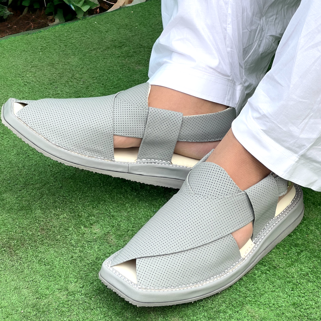 Kaptan Medicated Chappal Light Sky