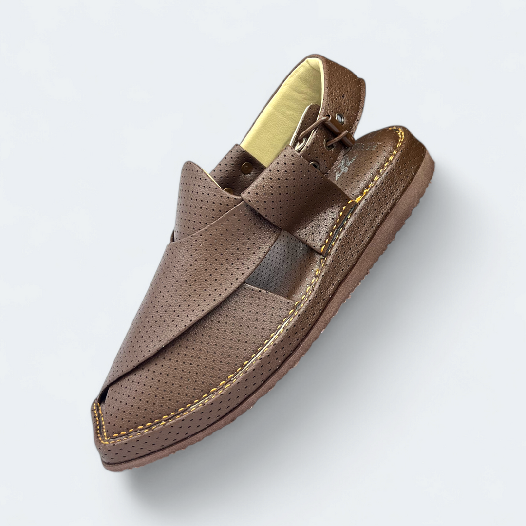 Kaptan Medicated Chappal Chocolate