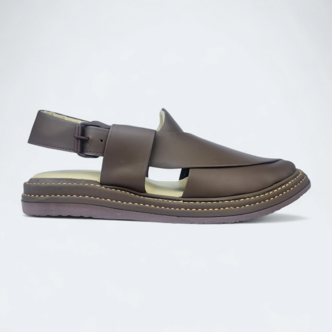 Kaptan Medicated Chappal Chocolate