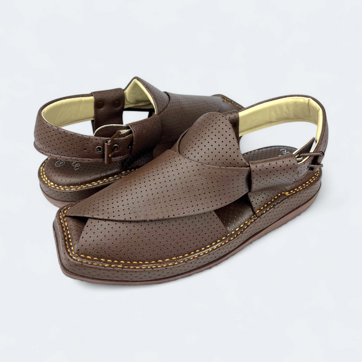 Kaptan Medicated Chappal Chocolate