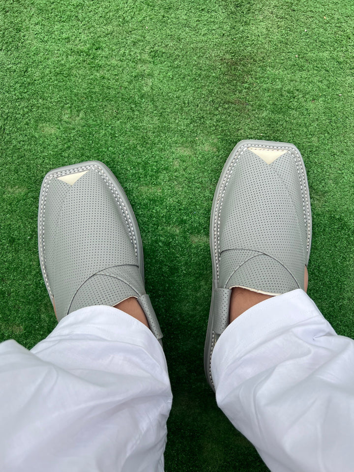 Kaptan Medicated Chappal Light Sky