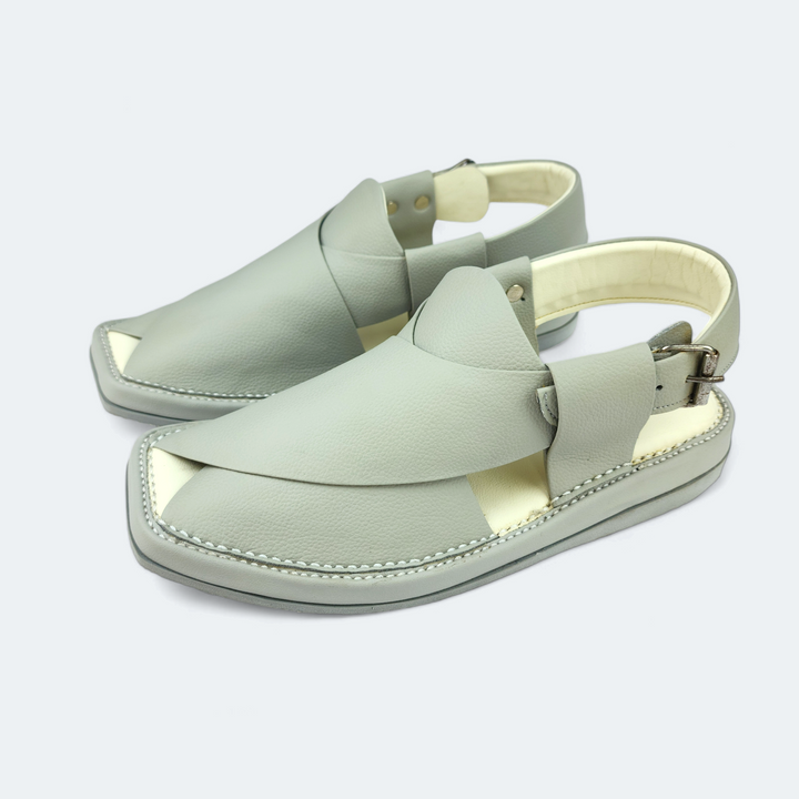 Kaptan Medicated Chappal Grey