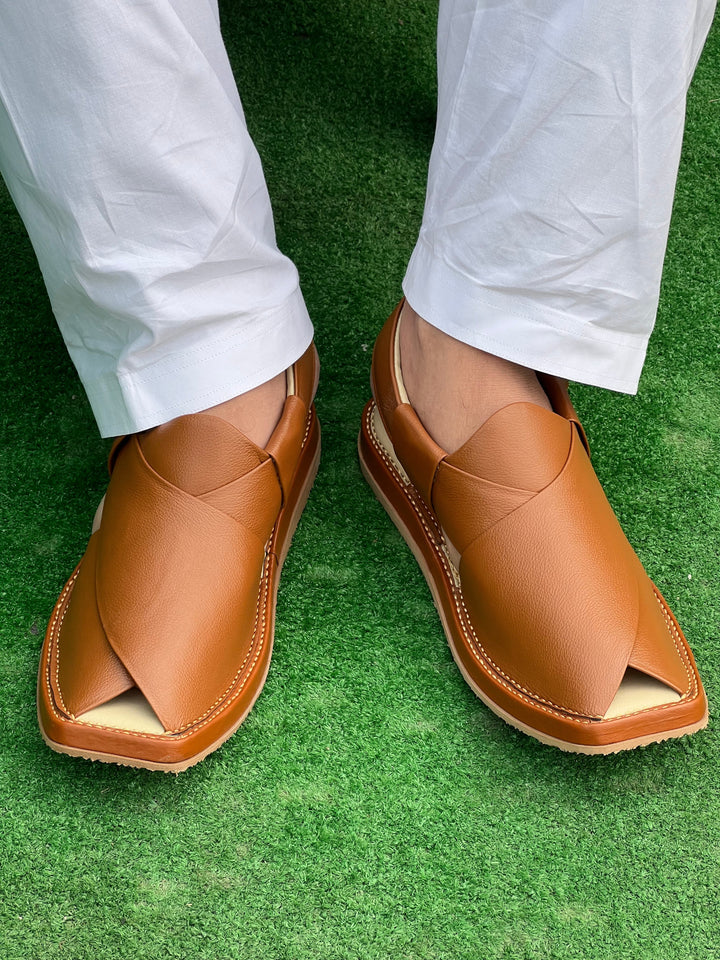 Kaptan Medicated Chappal Mustard