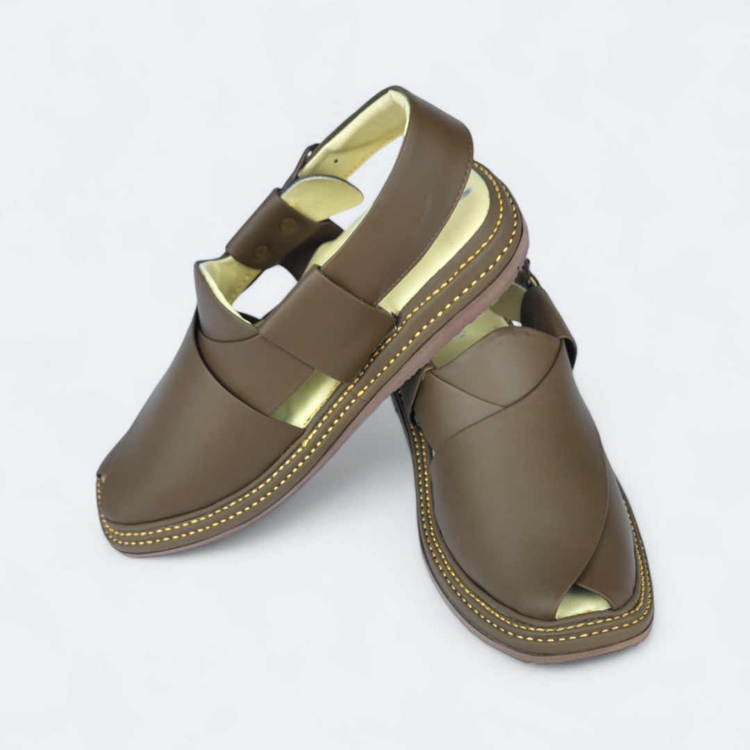 Kaptan Medicated Chappal Chocolate