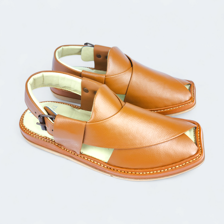 Kaptan Medicated Chappal Mustard