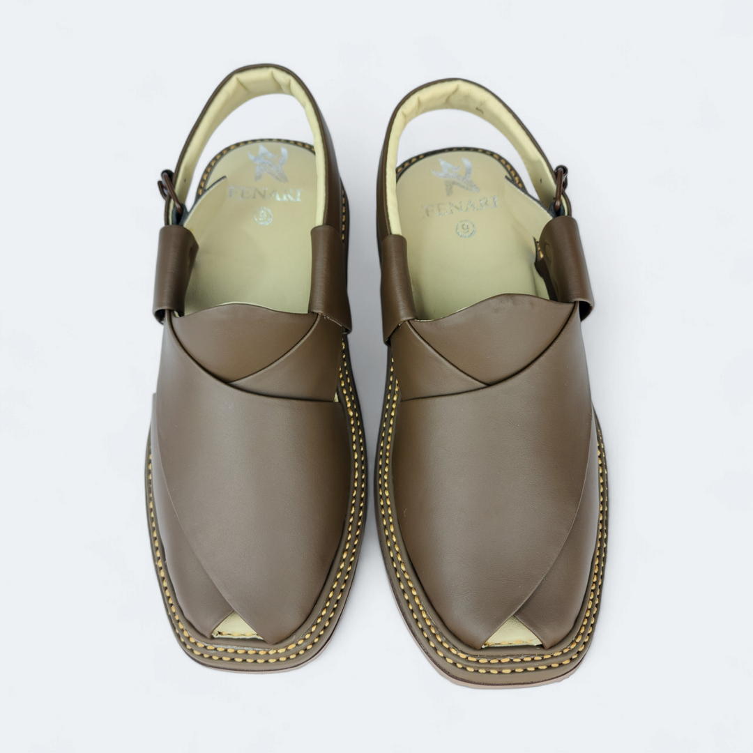 Kaptan Medicated Chappal Chocolate