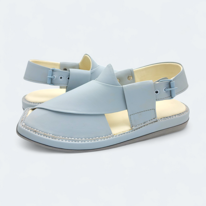 Kaptan Medicated Chappal Light Sky