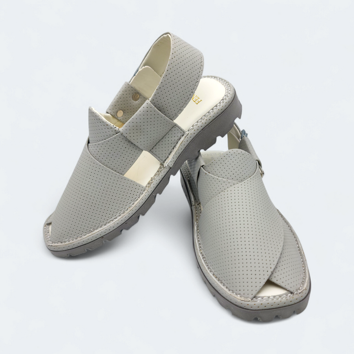 Gogo Medicated Chappal Dotted GRAY