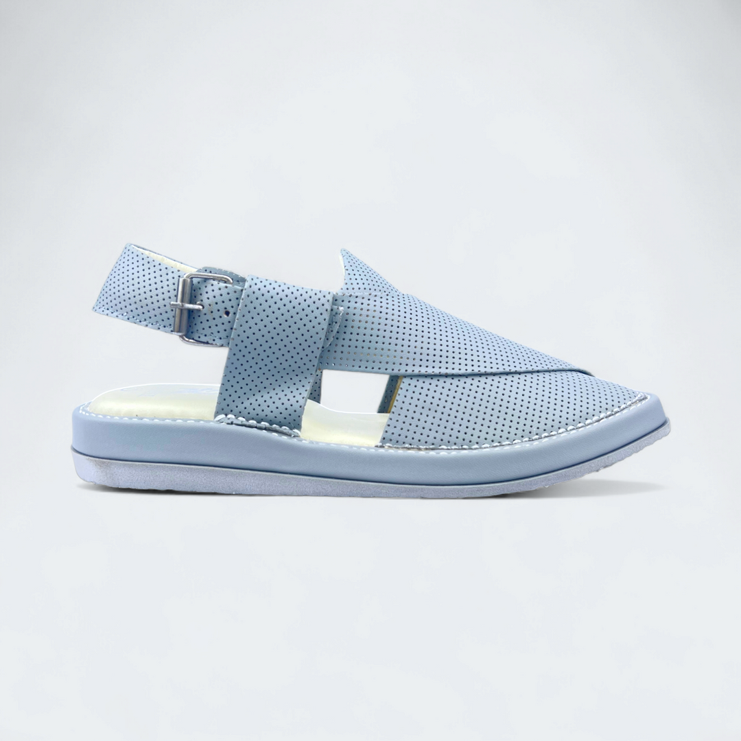 Kaptan Medicated Chappal Light Sky