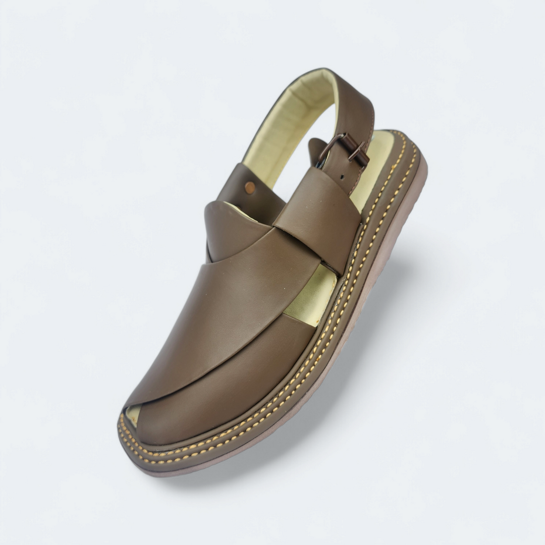 Kaptan Medicated Chappal Chocolate