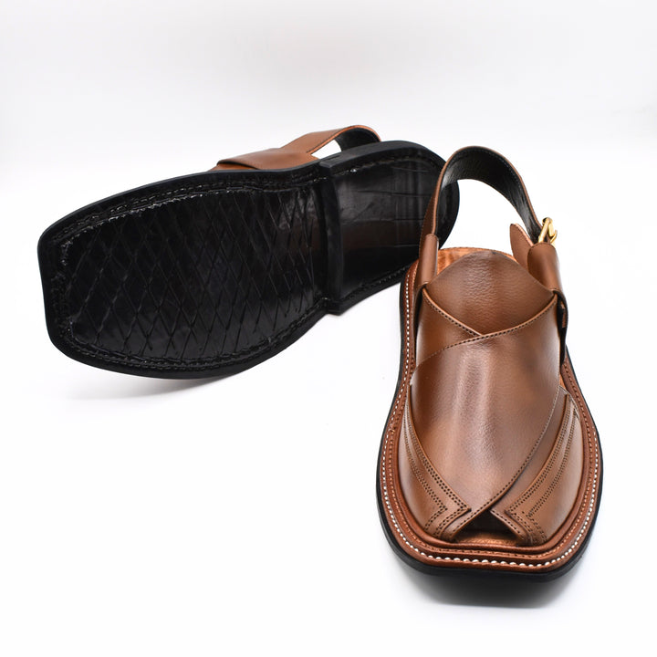 Pihno Takidar Sandal (Shade Brown )