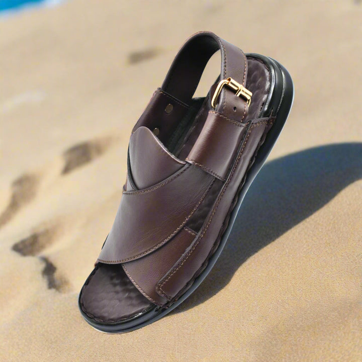 Pihno Black Medicated Sandal
