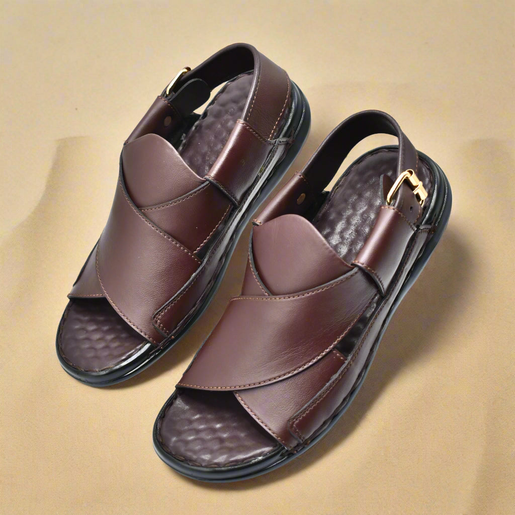 Pihno Black Medicated Sandal