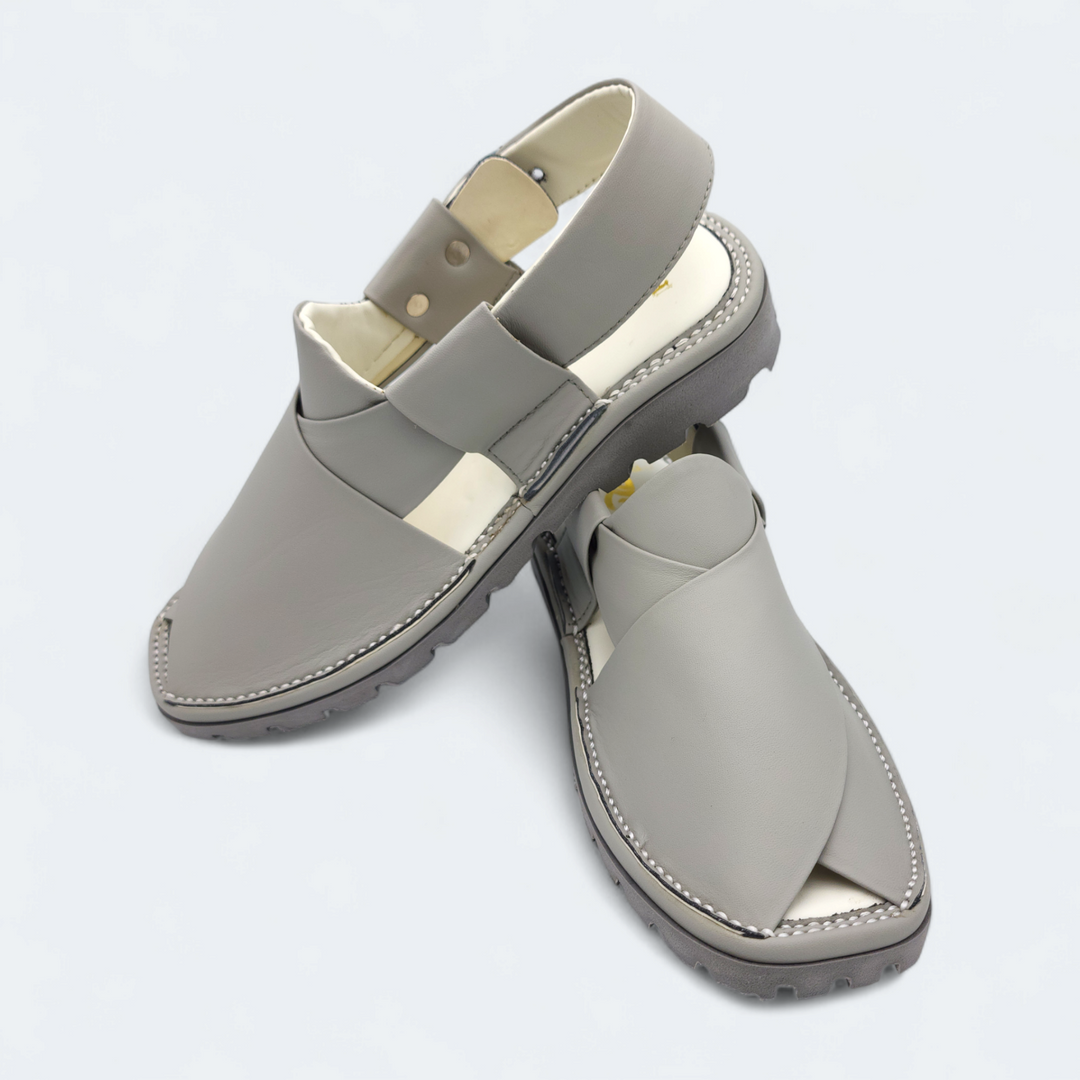 GOGO Medicated Chappal Grey