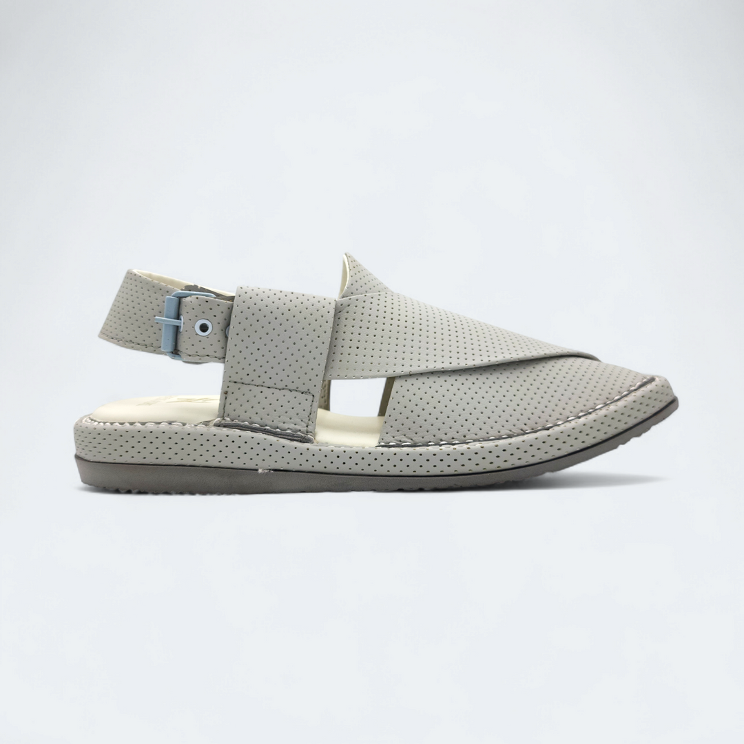 Kaptan Medicated Chappal Grey