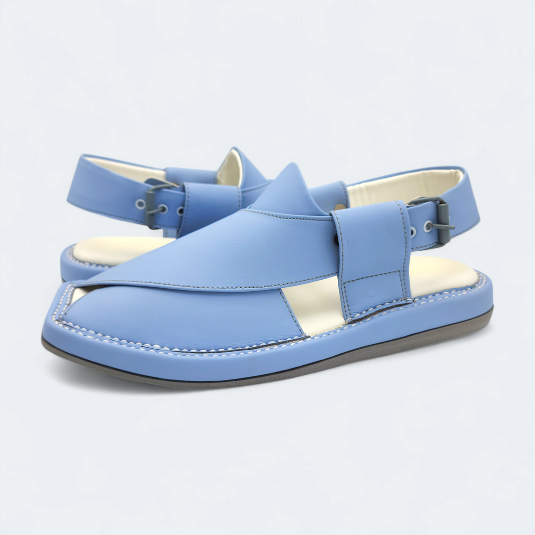 Kaptan Medicated Chappal Light Sky