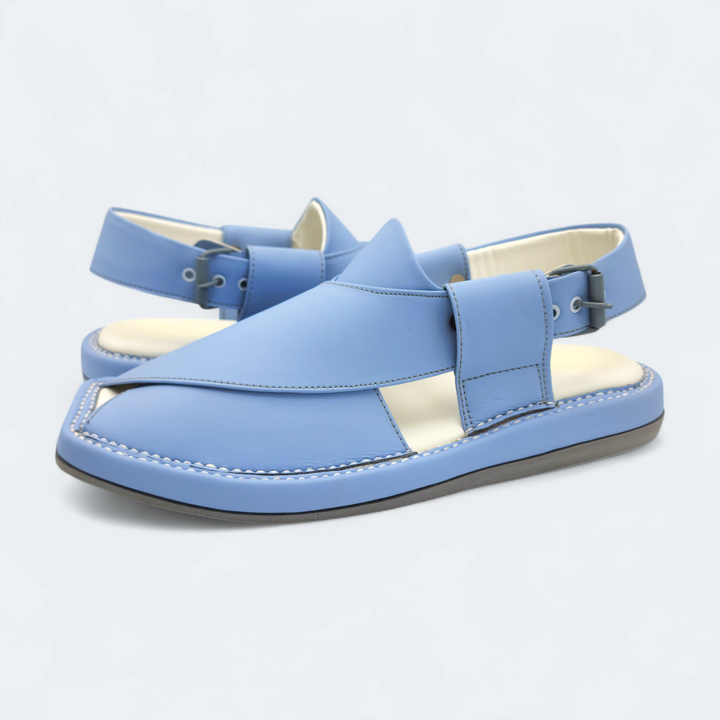 Kaptan Medicated Chappal Light Sky