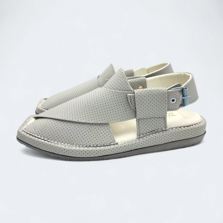 Kaptan Medicated Chappal Grey