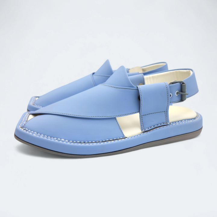 Kaptan Medicated Chappal Light Sky