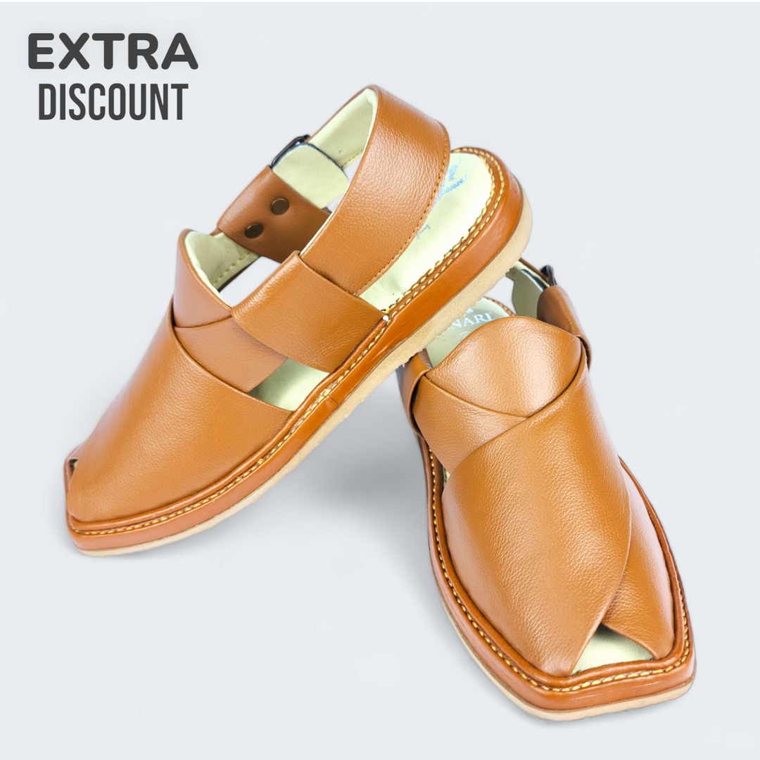 Kaptan Medicated Chappal Mustard