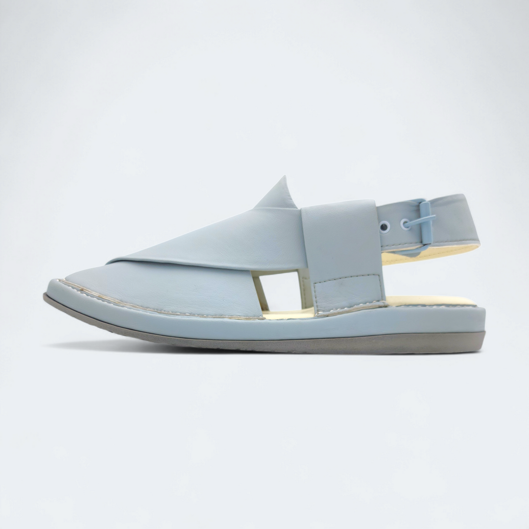 Kaptan Medicated Chappal Light Sky