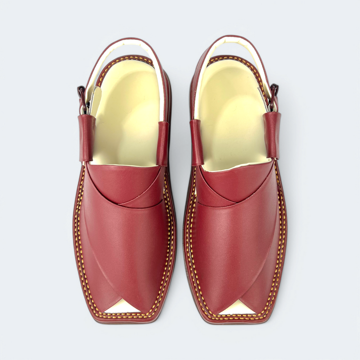 Kaptan Medicated Chappal Dotted Mustard