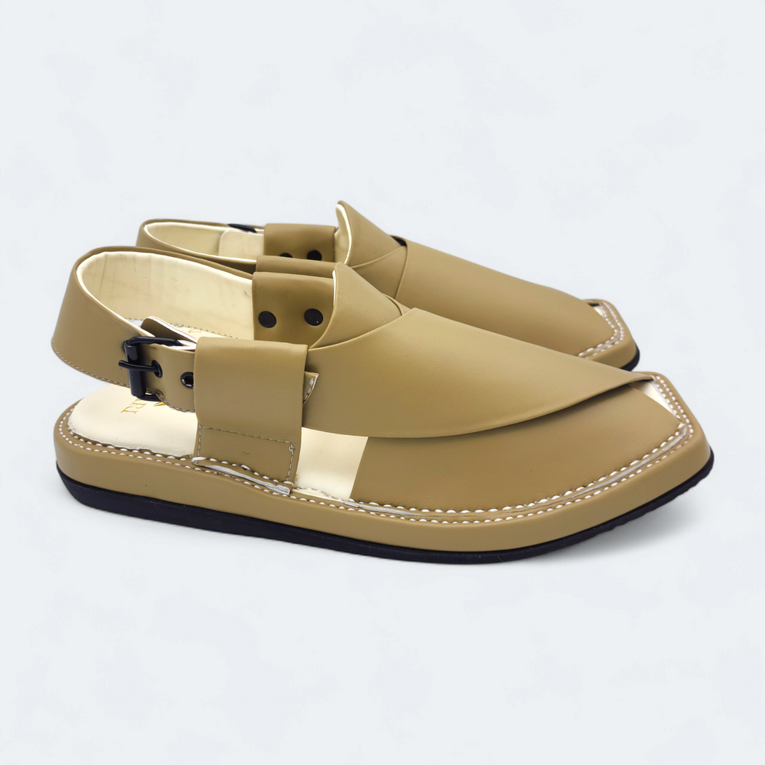 Kaptan Medicated Chappal Light Green