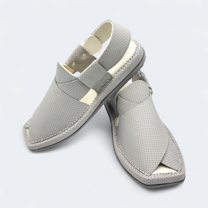 Kaptan Medicated Chappal Grey