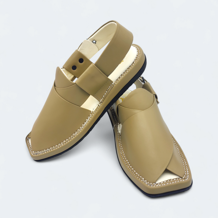 Kaptan Medicated Chappal Olive Green