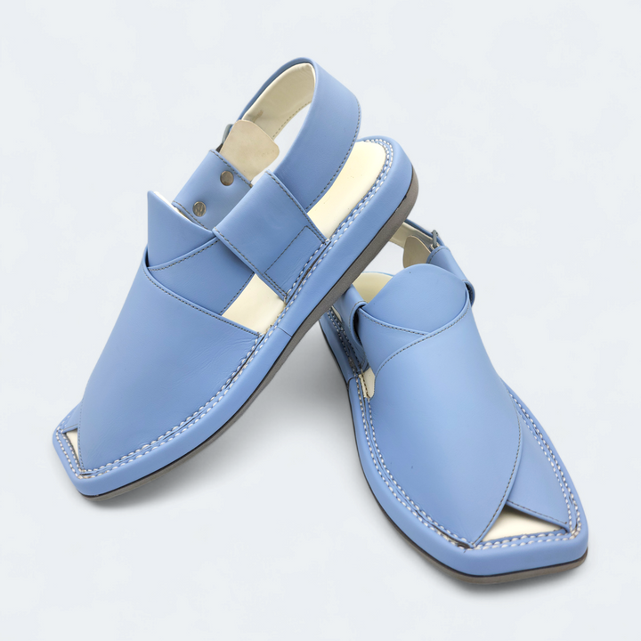 Kaptan Medicated Chappal Light Sky